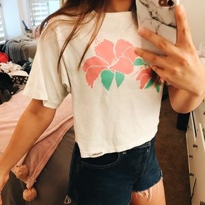Cropped Graphic Tee